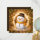 Search for winter snowman cards Cartoon