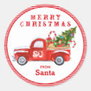Search for classic truck stickers Merry christmas