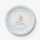 Search for sail boat paper plates Boy baby shower