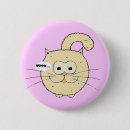Search for birthday cat buttons Cartoon