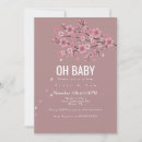 Search for cherry blossom baby shower invitations Modern