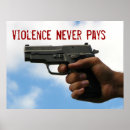 Search for no violence posters Gun control