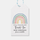 Search for thank you teacher gift tags Colourful