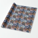 Search for village christmas wrapping paper Magical