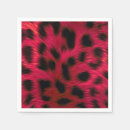 Search for leopard print napkins Pink