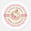 Search for baked goods bakery stickers Homemade cake business