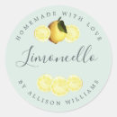 Search for limoncello labels Homemade with love