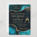 Search for geode wedding invitations Gold glitter