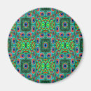 Search for peacock feather pattern magnets Green