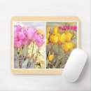 Recherche de jaune tulipe tapis souris Rose