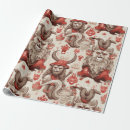 Search for krampus christmas wrapping paper Vintage