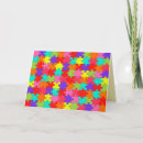 Search for jigsaw cards Colourful