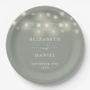 Search for sage wedding plates Minimalist
