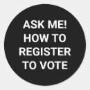 Search for votes stickers Political