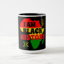 Search for black african american mugs Black history month