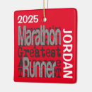 Search for marathon runner ornaments Marathons