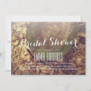 Search for ring bridal shower invitations Rustic