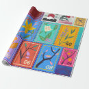 Recherche de timbres papier cadeau Collage