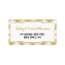 Search for gatsby return address labels 1920's