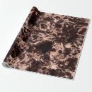 Search for rose gold and black wrapping paper Marble