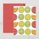 Recherche de agrumes cartes postales Coloré