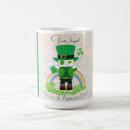 Search for cute leprechaun mugs Irish