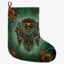 Search for owl christmas stockings Decorative