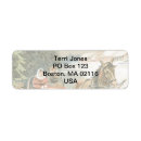 Search for sleigh ride return address labels Winter