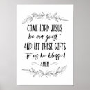 Search for food prayer art Christian