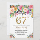 Search for pink 7th birthday invitations Gold glitter