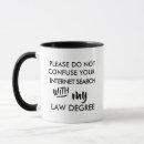 Search for funny for lawyer mugs Legal