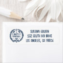 Search for menorah return address labels Dreidel