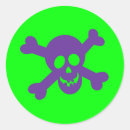 Search for purple skull stickers Party