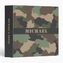 Search for military binders camouflage