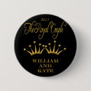 Recherche de objet de collection badges Couples royaux