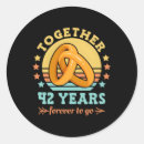 Search for together forever wedding stickers Milestone anniversary