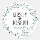 Search for blue floral wreath stickers Boy