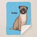 Search for funny pug blankets Dog