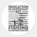Search for education is important stickers Fish