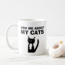 Search for tuxedo cat mugs White