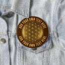 Search for gold fleur de buttons Symbol