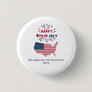Search for july firework buttons Red white and blue