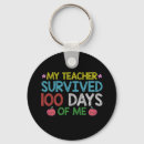 Search for 100th day keychains Education