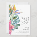 Recherche de tropical floral save the dates Pour elle