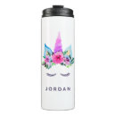 Search for rainbow unicorn travel mugs Watercolor