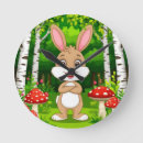 Recherche de dessin lapin horloges Forêt