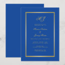 Search for monogram engagement party invitations Gold