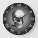 Recherche de squelettique horloges Crâne