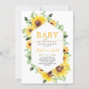 Recherche de sunflower baby invitations Mother to be