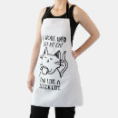 Search for cat mom aprons Humor